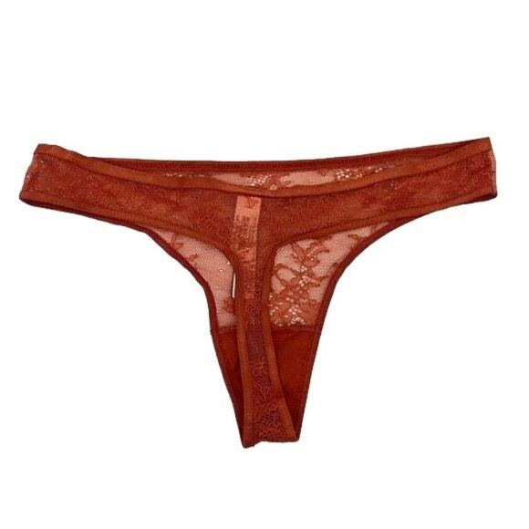 Victoria's Secret Chantilly Lace Thong Panty Medium - Picture 4 of 7